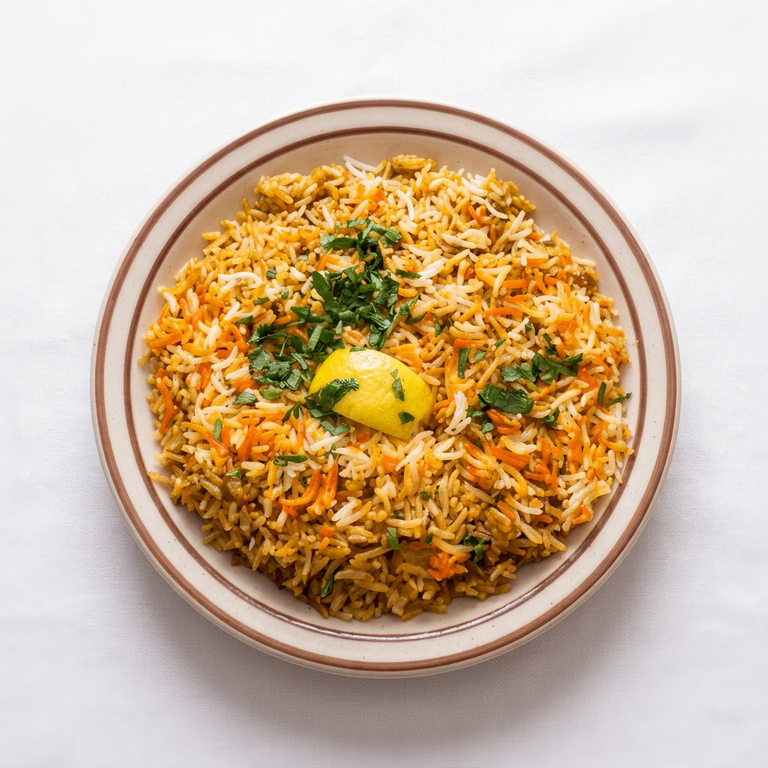 Delicious Shrimp Biryani Awaits